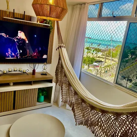 Apartamento Moderno Frente A Praia Com 2 Quartos Localizacao Na Orla Imbativel 福塔莱萨 Exterior photo