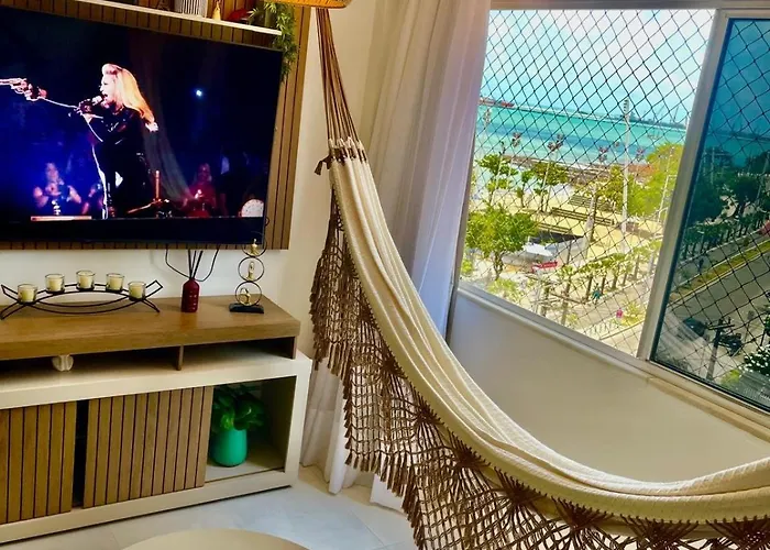 Apartamento Moderno Frente A Praia Com 2 Quartos Localizacao Na Orla Imbativel